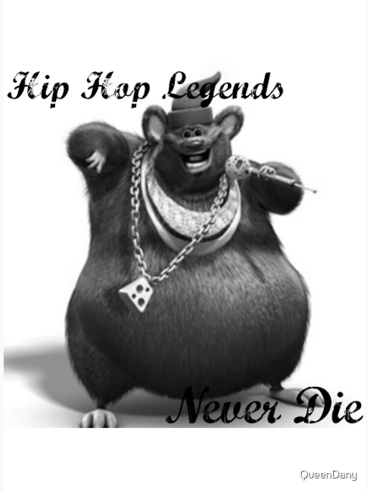 "Biggie Cheese MEME "Legends Never Die"" T-shirt by QueenDany | Redbubble