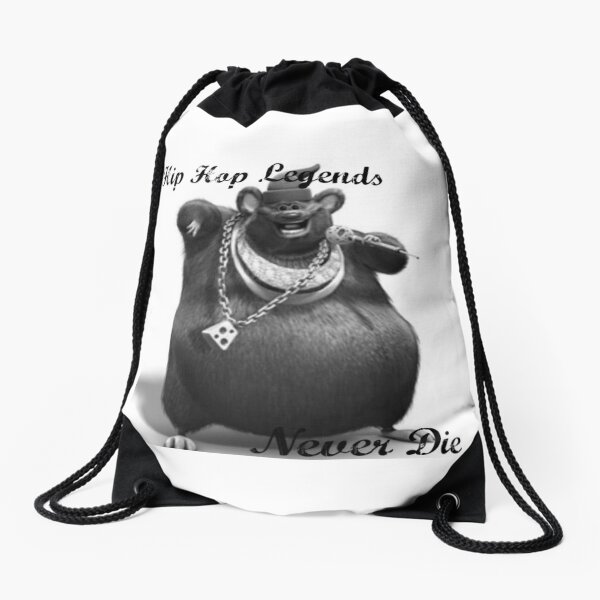 BIGGIE CHEESE Drawstring Bag for Sale by JoeDaEskimo