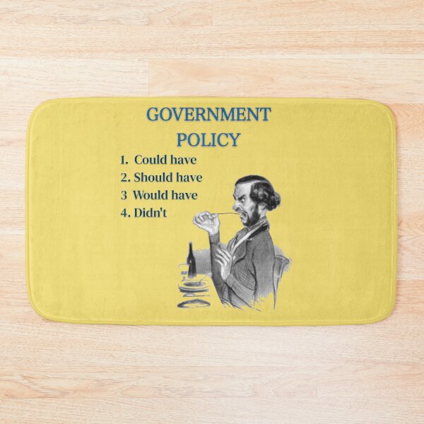 Item preview, Government policy: satire definition designed and sold by CommonSenseClub.