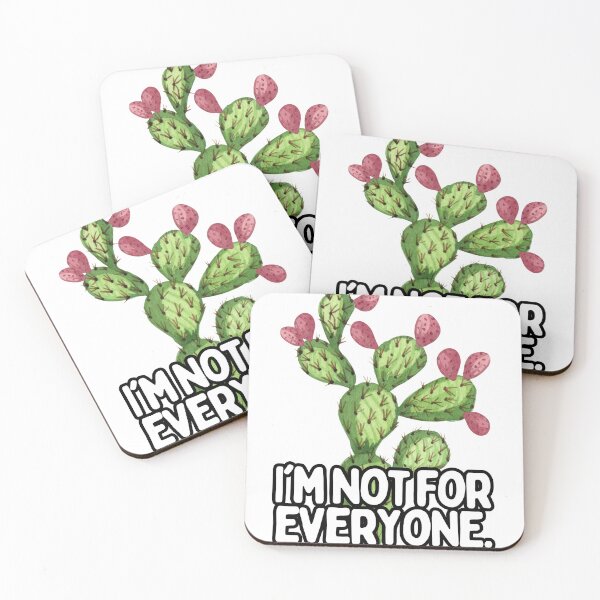 Item preview, I'm Not For Everyone Cactus designed and sold by hotttcofffee.