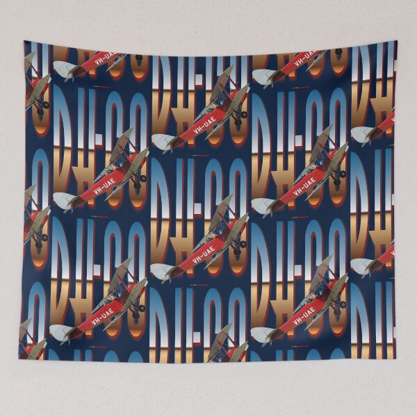 Item preview, De Havilland DH-60 Moth VH-UAE T-shirt Design designed and sold by muz2142.