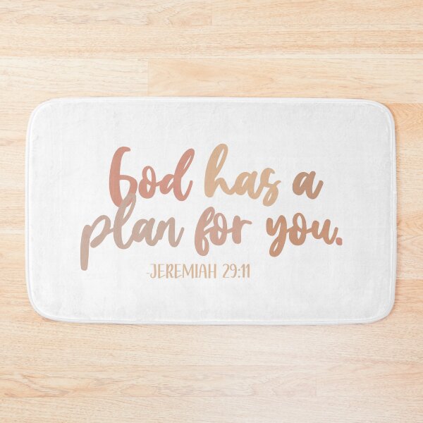 Item preview, God has a plan for you. - Jeremiah 29:11 designed and sold by GMM Designs.