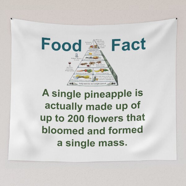 Item preview, A Single Pineapple Is Actually Made - Food Fact designed and sold by CrankyOldDude.
