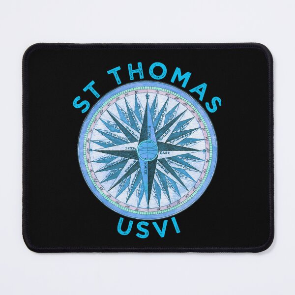 Item preview, St Thomas Design Vintage St Thomas USVI Compass Rose Swea designed and sold by IssacArtShop.
