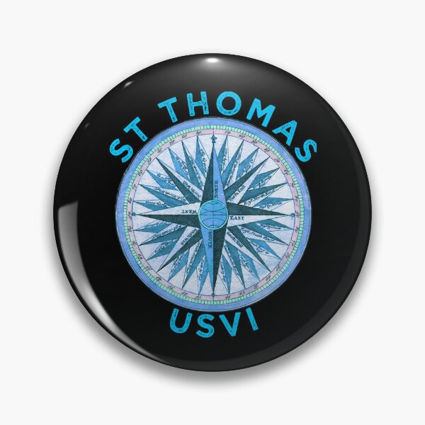 Item preview, St Thomas Design Vintage St Thomas USVI Compass Rose Swea designed and sold by IssacArtShop.