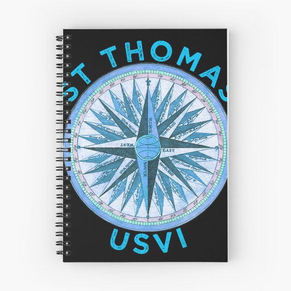 Artikelvorschau, St. Thomas Design Vintage St. Thomas USVI Kompass Rose Swea entworfen und verkauft von IssacArtShop.