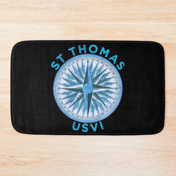Item preview, St Thomas Design Vintage St Thomas USVI Compass Rose Swea designed and sold by IssacArtShop.
