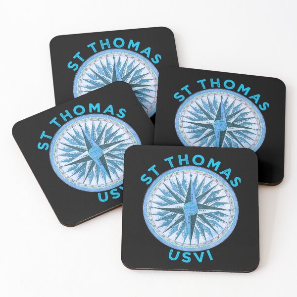 Item preview, St Thomas Design Vintage St Thomas USVI Compass Rose Swea designed and sold by IssacArtShop.