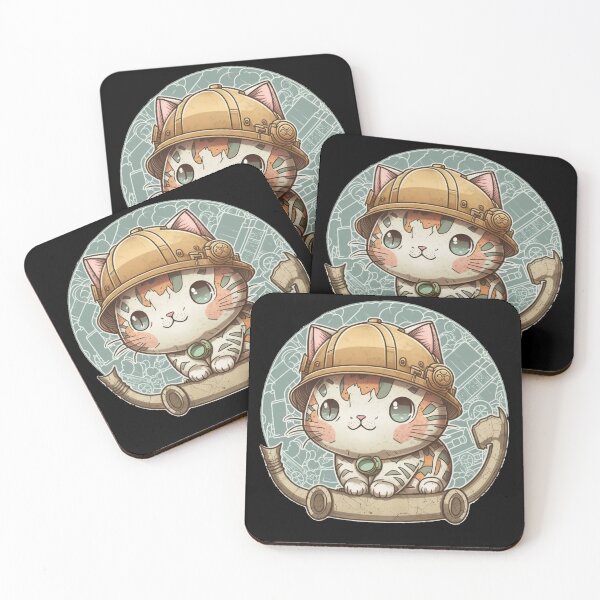 Item preview, Catswithhardhats Not Having Fun Cat Hard working Hardhat designed and sold by CoolCreative.