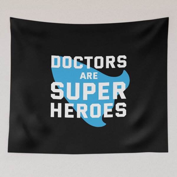 Item preview, Doctors Are Super Heroes designed and sold by artbysugu.