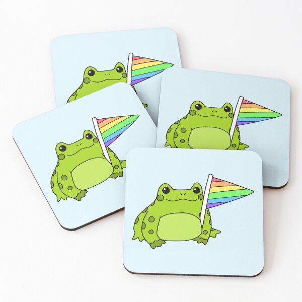Item preview, Rainbow Pride Frog designed and sold by everything4eva.
