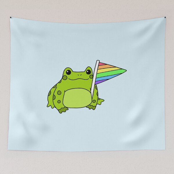Item preview, Rainbow Pride Frog designed and sold by everything4eva.