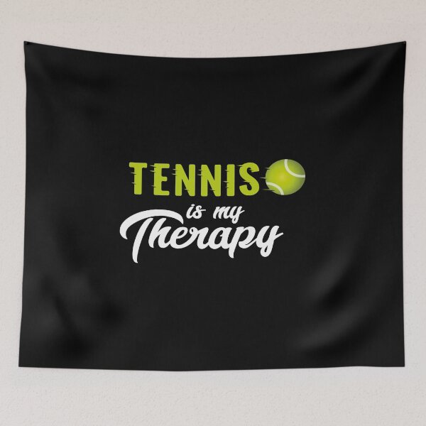 Item preview, Tennis is my therapy designed and sold by youneszahrane.