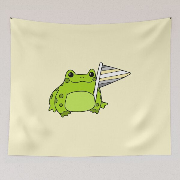 Item preview, Demigender Pride Frog designed and sold by everything4eva.