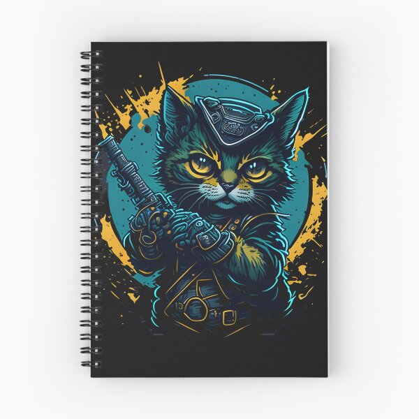 Item preview, Cat Daddy Black Cat Vintage Eighties Style Cat Retro IV - Our Funny & Cute Cat Design designed and sold by Chromatic-Art.