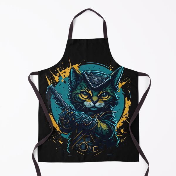 Item preview, Cat Daddy Black Cat Vintage Eighties Style Cat Retro IV - Our Funny & Cute Cat Design designed and sold by Chromatic-Art.