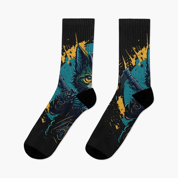 Item preview, Cat Daddy Black Cat Vintage Eighties Style Cat Retro IV - Our Funny & Cute Cat Design designed and sold by Chromatic-Art.