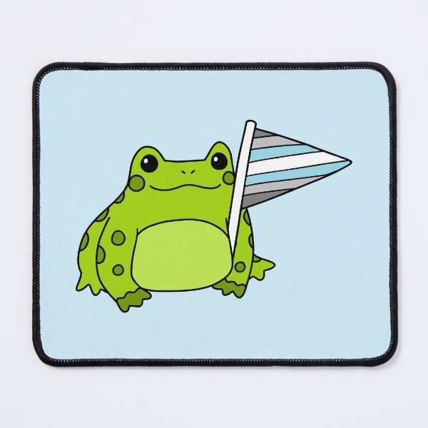 Item preview, Demiboy Pride Frog designed and sold by everything4eva.