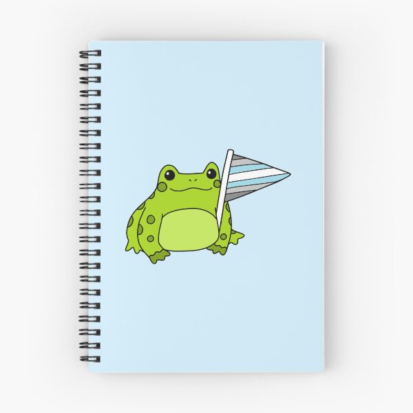 Item preview, Demiboy Pride Frog designed and sold by everything4eva.
