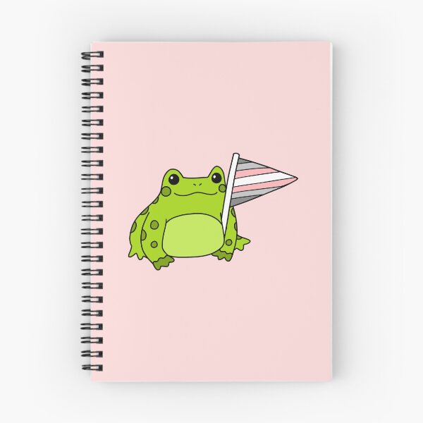 Item preview, Demigirl Pride Frog designed and sold by everything4eva.