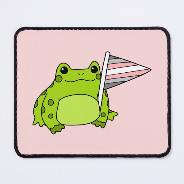 Item preview, Demigirl Pride Frog designed and sold by everything4eva.