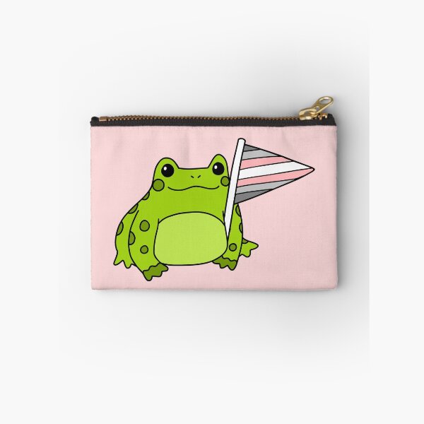 Item preview, Demigirl Pride Frog designed and sold by everything4eva.