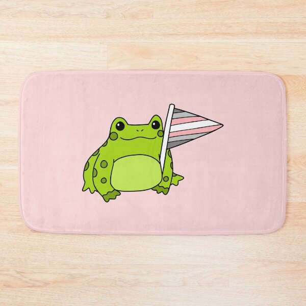 Item preview, Demigirl Pride Frog designed and sold by everything4eva.