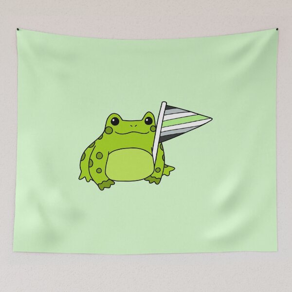 Item preview, Agender Pride Frog designed and sold by everything4eva.