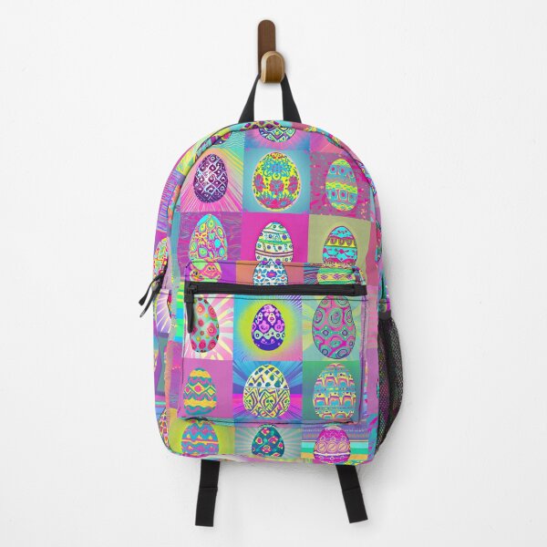Item preview, Easter Day Colorful Eggs Collage 80s style designed and sold by JaReVa.