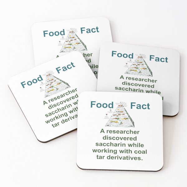 Item preview, A Researcher Discovered Saccharin - Food Fact designed and sold by CrankyOldDude.