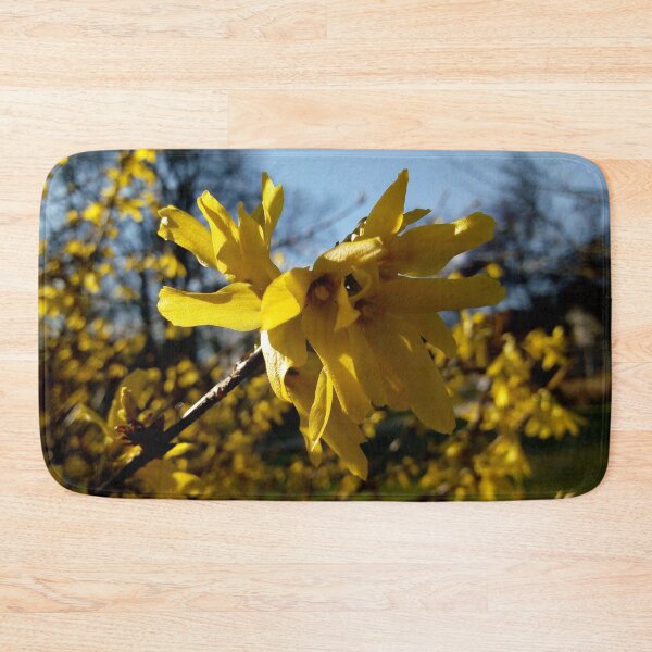 Item preview, Happy spring vibrant forsythias original artwork designed and sold by paragonDesign28.