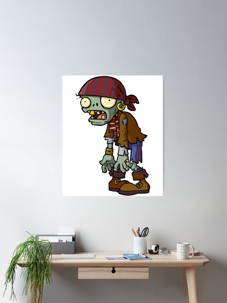 Plants Vs Zombies Pirate  Poster for Sale by sandingla79