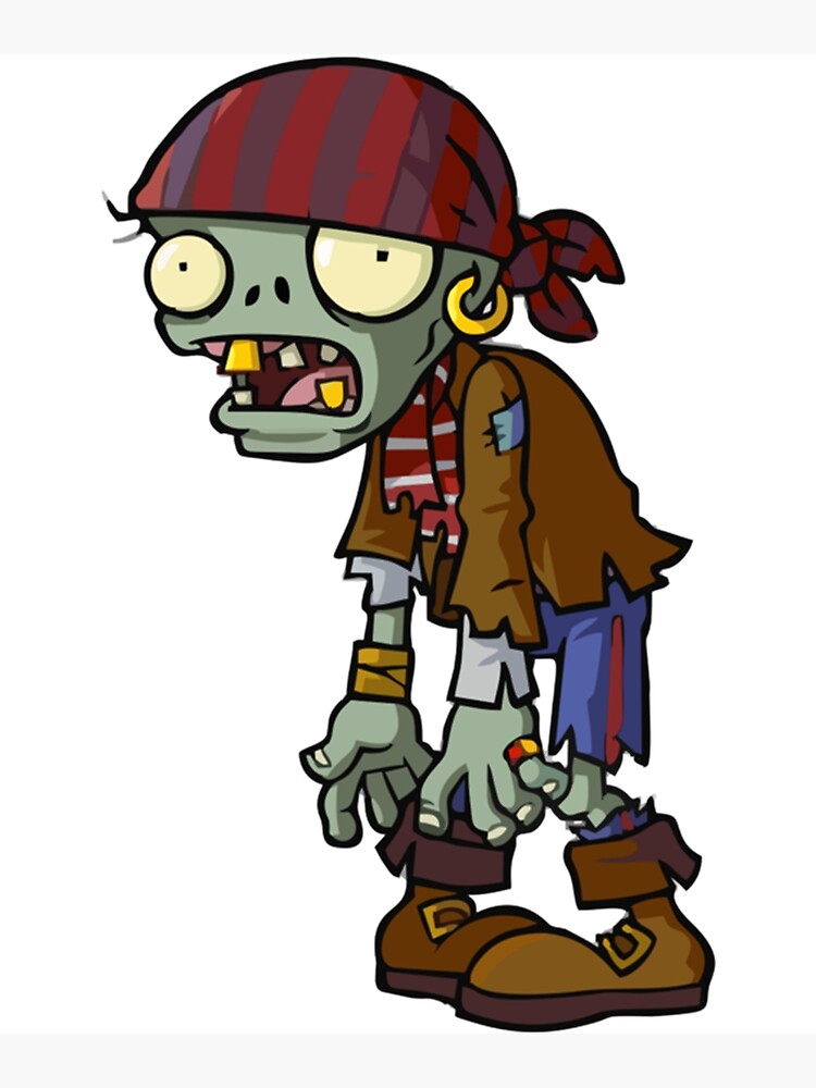 Plants Vs Zombies Pirate  Poster for Sale by sandingla79