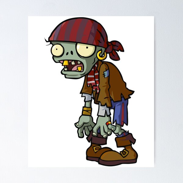 Plants Vs Zombies Pirate  Poster for Sale by sandingla79