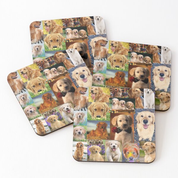 Item preview, Golden Retriever Dog Breed Adorable Collage designed and sold by CollageHeaven.