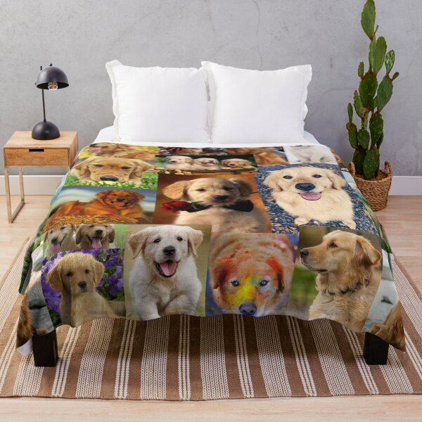 Item preview, Golden Retriever Dog Breed Adorable Collage designed and sold by CollageHeaven.