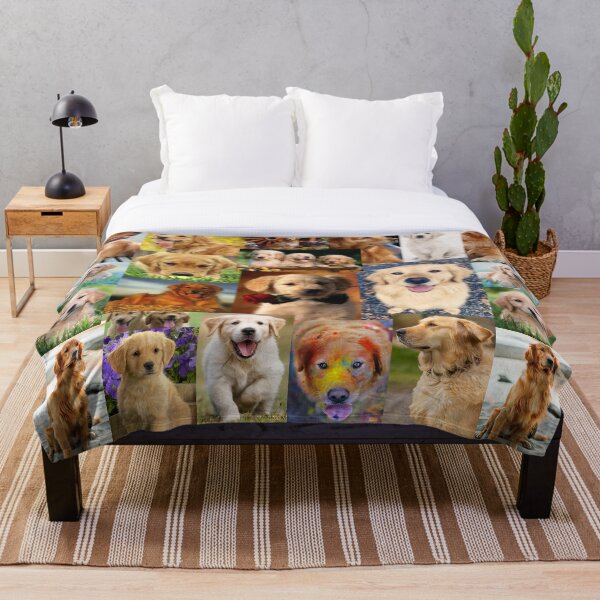 Item preview, Golden Retriever Dog Breed Adorable Collage designed and sold by CollageHeaven.