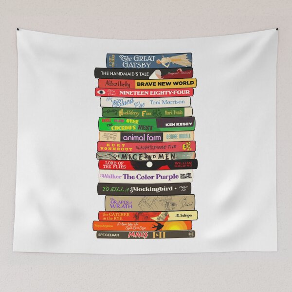 Item preview, Classic Banned Books Stack designed and sold by JacksonS67.