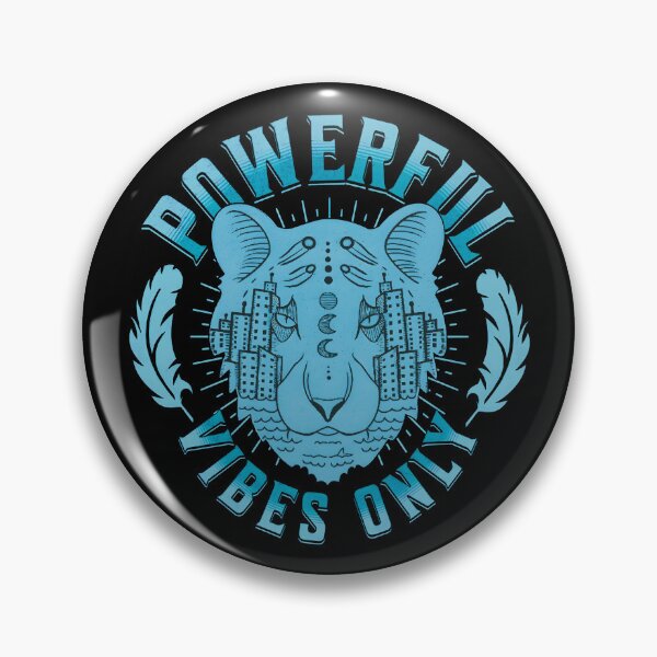 Item preview, Powerful Vibes Only Lion funny and powerful design designed and sold by Artopea Studio.