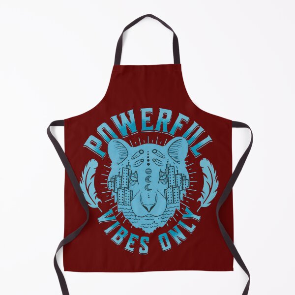 Item preview, Powerful Vibes Only Lion funny and powerful design designed and sold by Artopea Studio.
