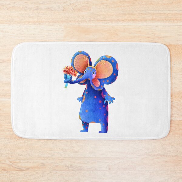 Item preview, Cute Elephant Pretending To Be A Butterfly designed and sold by Martyna Kamieńska.