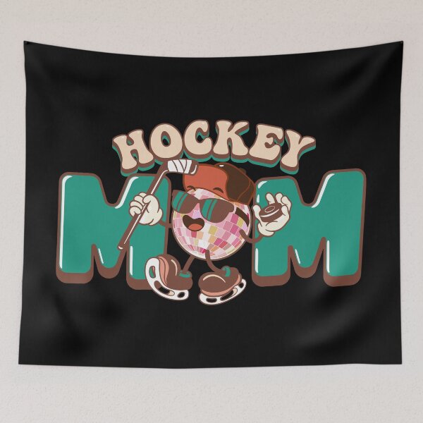 Artikelvorschau, Hockey-Mama Retro entworfen und verkauft von printify.