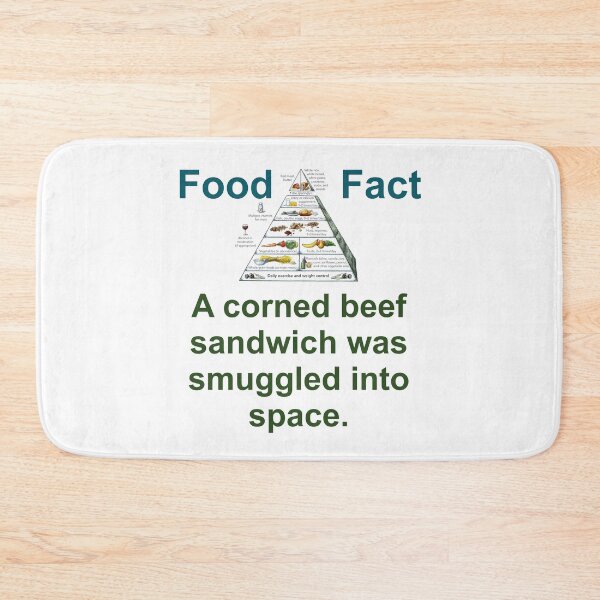 Item preview, A Corned Beef Sandwish Was Smuggled - Food Fact designed and sold by CrankyOldDude.