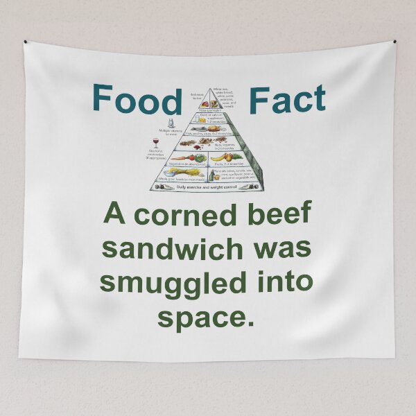 Item preview, A Corned Beef Sandwish Was Smuggled - Food Fact designed and sold by CrankyOldDude.