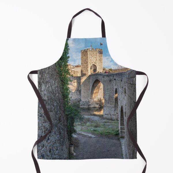 Item preview, Besalú Medieval Bridge - Romanesque Architecture and Historic Landmark in La Garrotxa Region, Catalonia, Spain designed and sold by Marc Garrido Clotet.