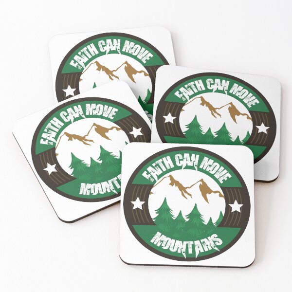 Item preview, Faith Can Move Mountains t-shirt, Sticker and logo designed and sold by Billium Halder.