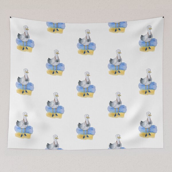 Item preview, Seagull with camera designed and sold by Alla Rinchino.