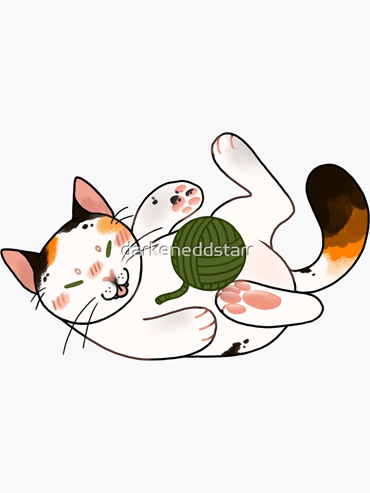 Calico  Sticker for Sale by lucianavee