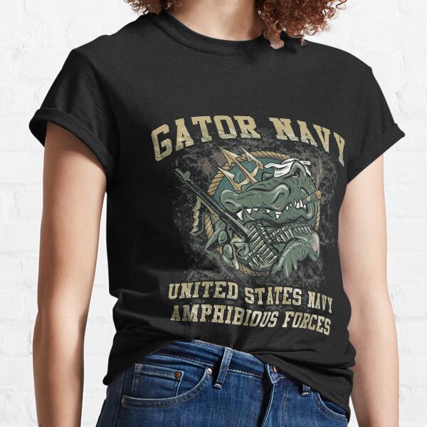 Gator navy best sale t shirts