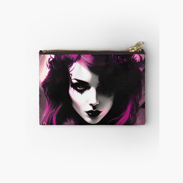 Item preview, Purple Gothic Girl Portrait No.1 designed and sold by Artistic Fusion Lab.